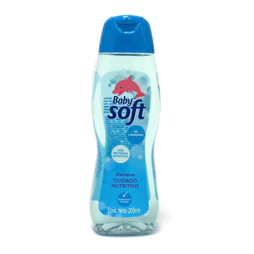 Baby Soft Shampoo Azul Cuidado Nutritivo